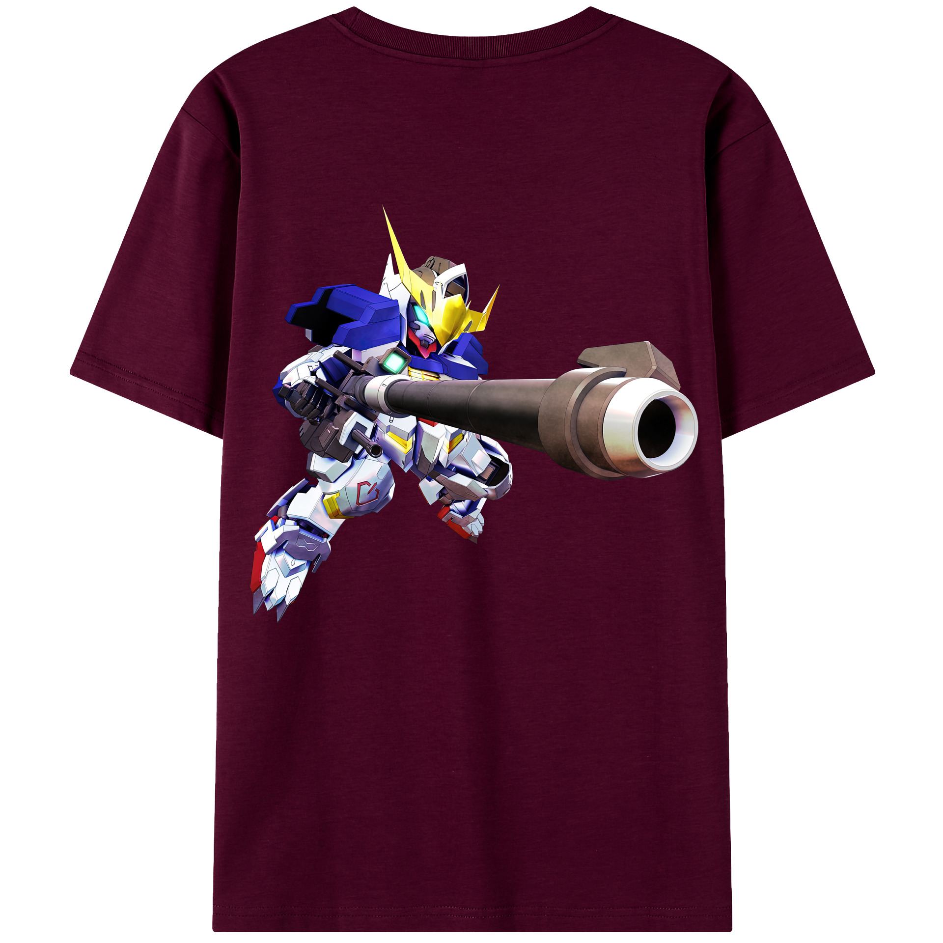 （画像用） 機動戦士ガンダム Mobile Suit Gundam レディース半袖Tシャツ(バックプリント)